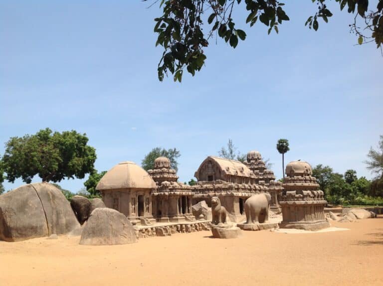 five rathas most visiting places in mahabalipuram