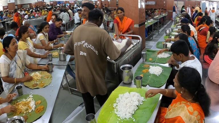 Experience Tirumala Tirupati Temple’s Free Meals Tradition