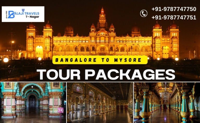 Bangalore to Mysore Tour Package with Balaji Travels