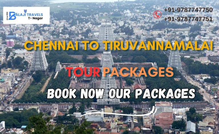 Chennai to Tiruvannamalai Car Rental Package with Balaji Travels