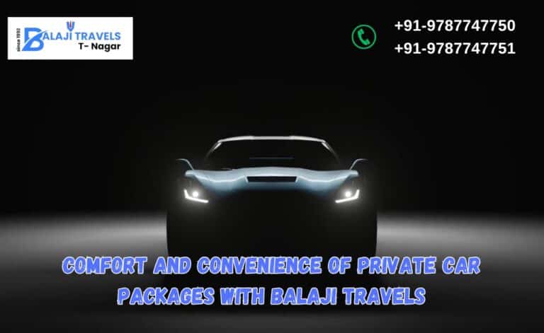 Comfort and Convenience of Private Car Packages