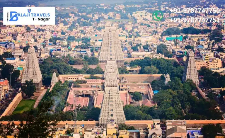 Tiruvannamalai Temple Tours Custom Packages by Balaji Travels