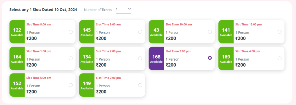 Sri Padmavati Temple Special Darshan Tickets for October