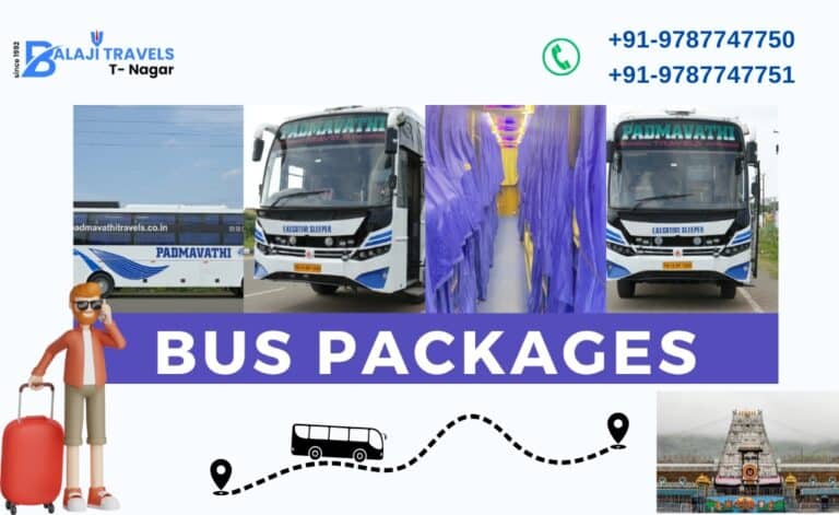 Top Bus Operators: Bangalore to Tirupati Break Darshan Packages