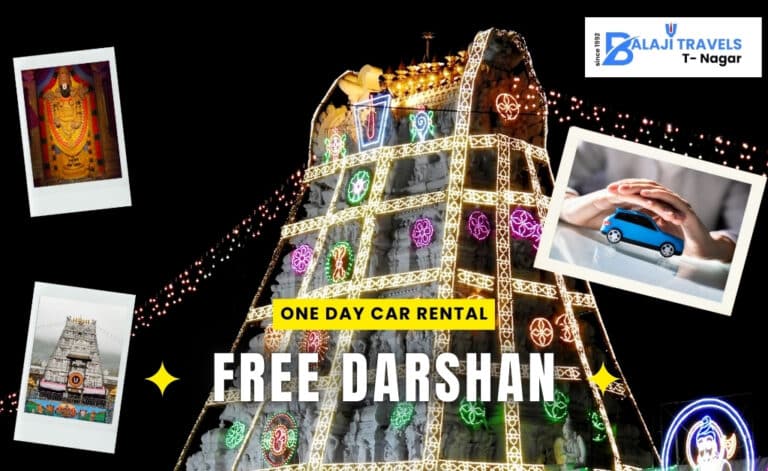 One Day Free Darshan Car Rental Service in Tirupati