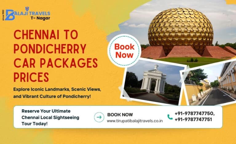 Affordable Pondicherry Car Packages Prices for Day Tours