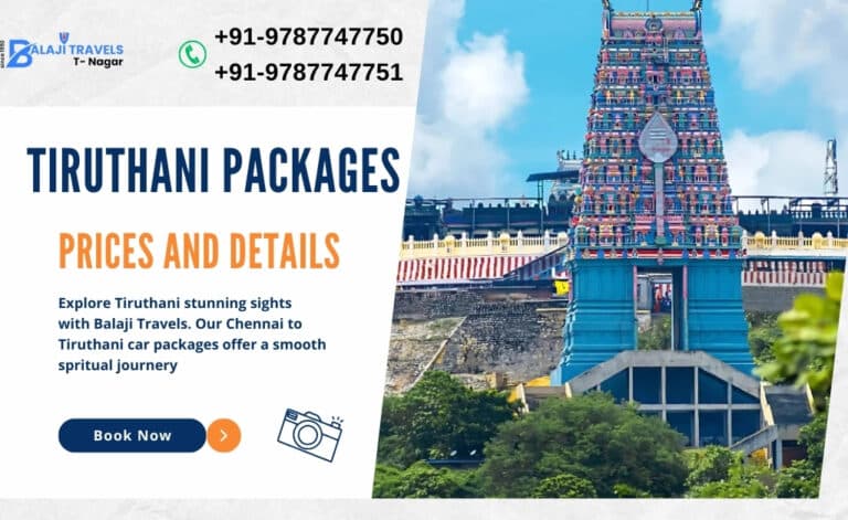 One Day Chennai to Tiruthani Car Packages Prices