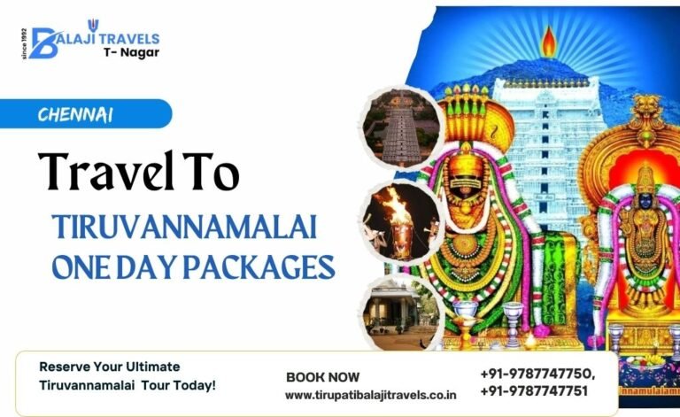 Explore a Peaceful Tiruvannamalai One Day Package Journey