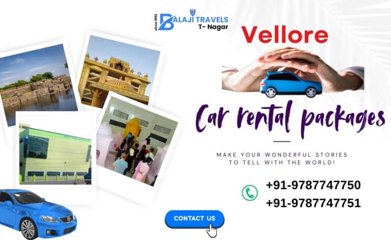 Vellore Car Rental Package Must Visit Places