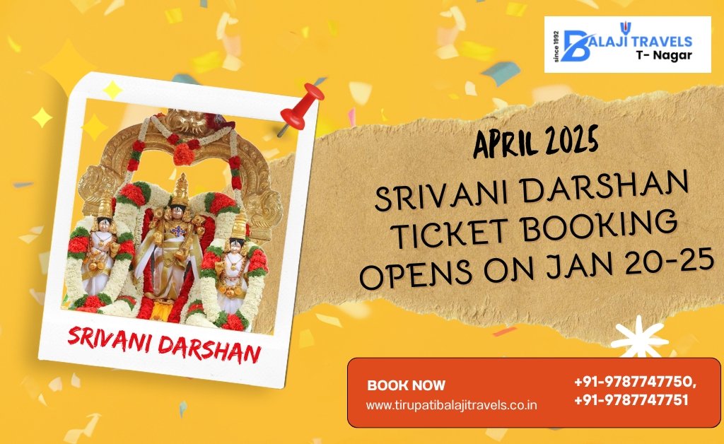 April Srivani Darshan Ticket