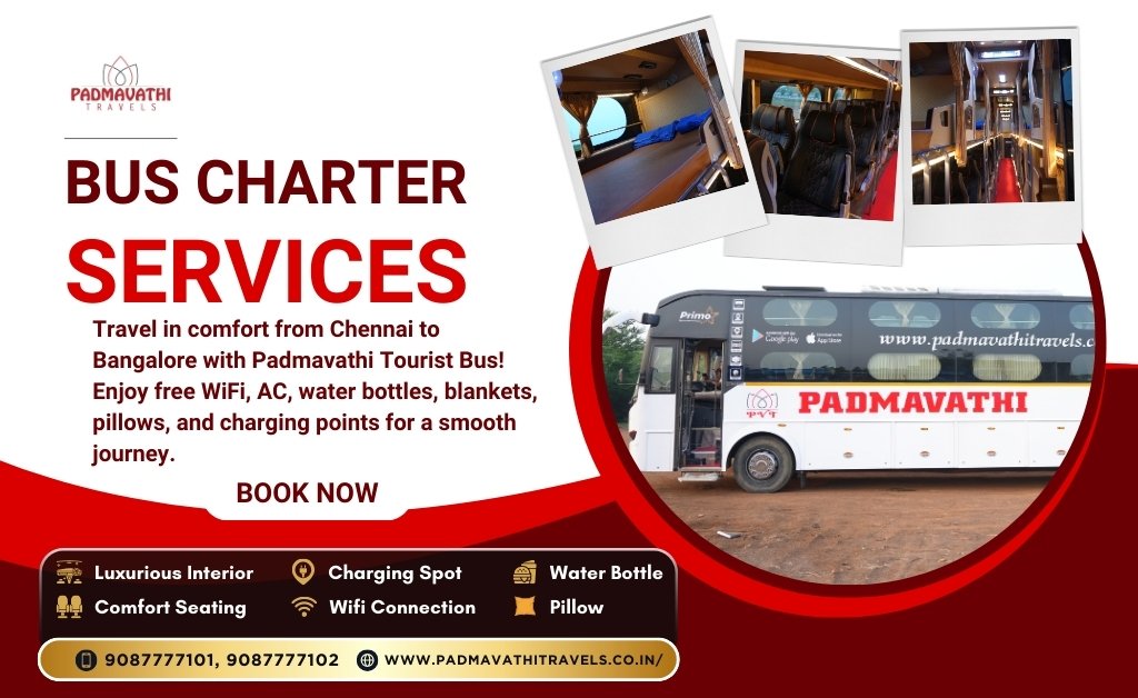 Chennai to Bangalore AC Bus Services by Padmavathi Travels