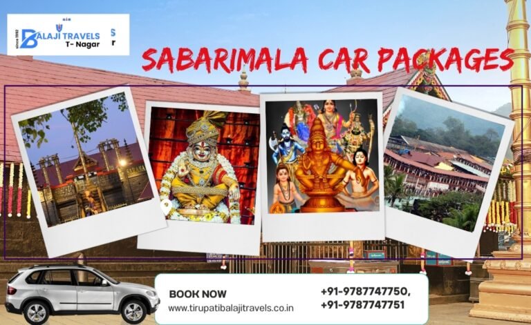 Distance Based Car Rental Service from Chennai to Sabarimala