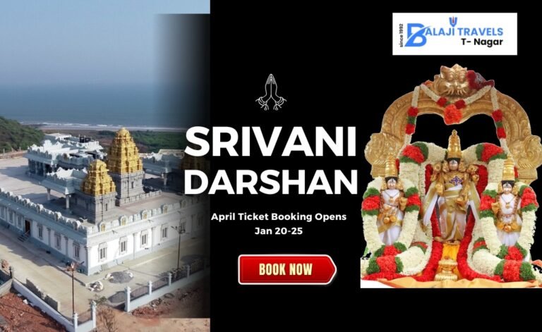 Srivani Darshan April Ticket Booking Opens Jan 20-25