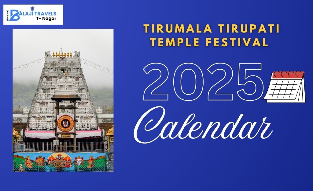 Tirumala Tirupati Temple Festival Calendar 2025