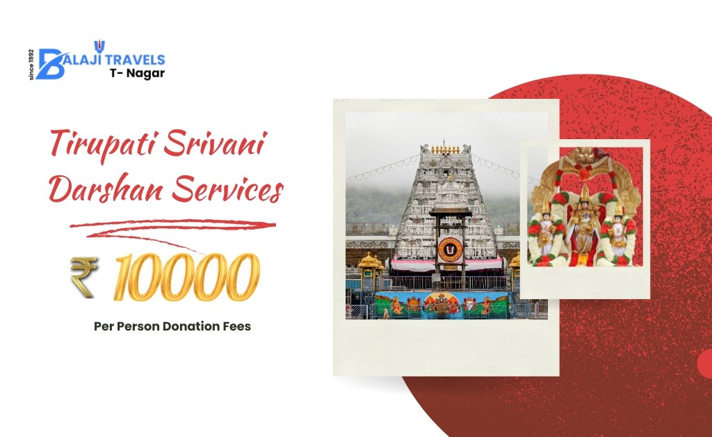 Tirupati Srivani Darshan Services at ₹10,000 Donation