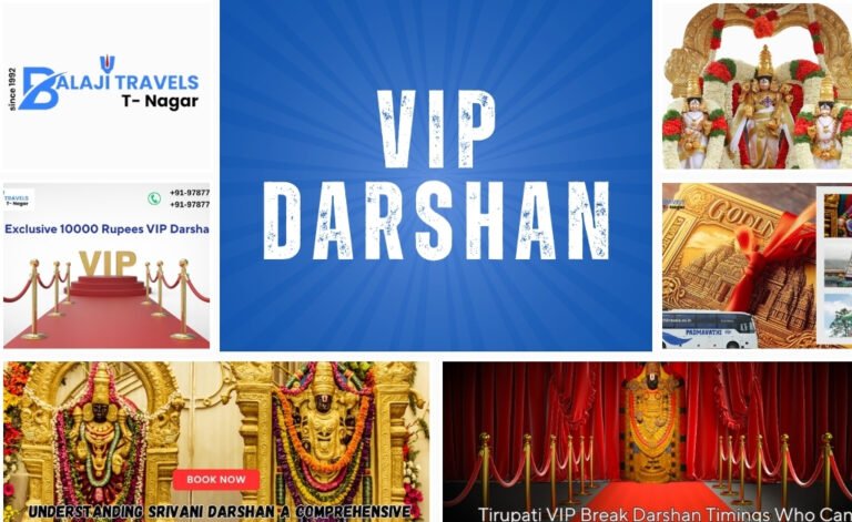 Enjoy VIP Darshan at Tirupati with Srivani Services