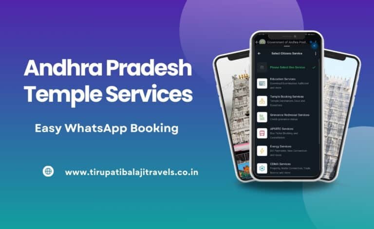 Easy WhatsApp Booking for Andhra Pradesh Temple Services