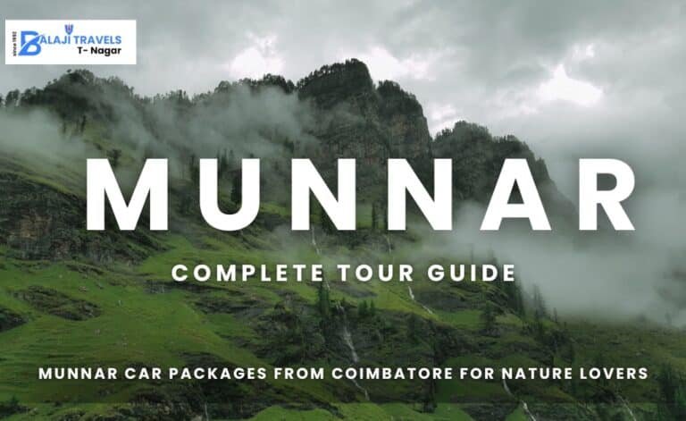 Munnar Car Packages from Coimbatore for Nature Lovers