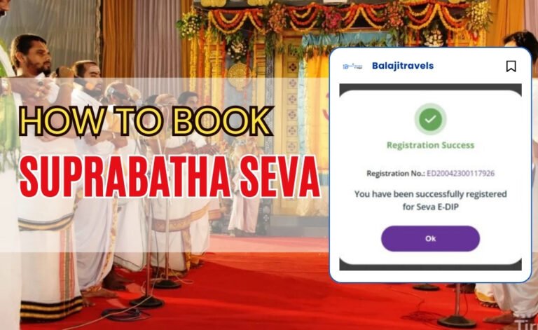 How to Book Suprabatha Seva at Tirumala Easy Steps