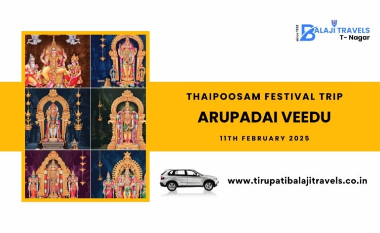 Chennai to Arupadai Veedu for Thaipoosam Festival Trip