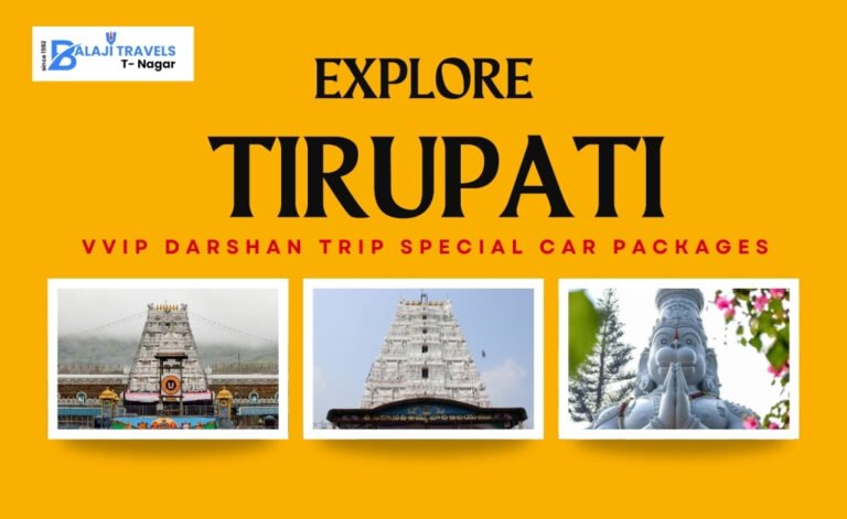 Tirupati VVIP Darshan Trip Special Car Packages Available