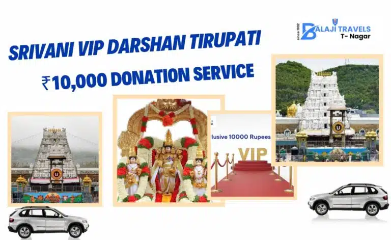 VIP Darshan Tirupati ₹10,000 Donation Service