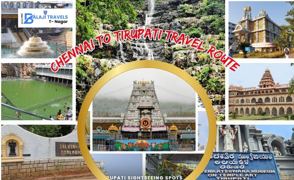 Chennai to Tirupati Travel Route