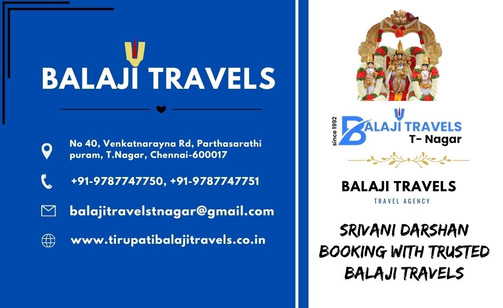 Srivani Darshan Booking