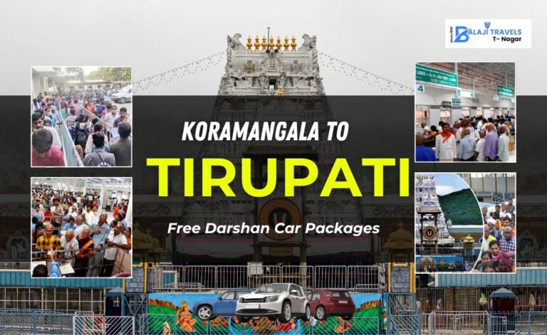 Koramangala to Tirupati Free Darshan Two Day Car Package