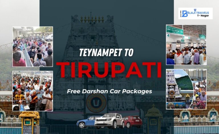 Teynampet to Tirupati Two Day Free Darshan Car Packages