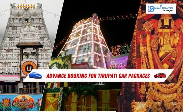 Advance Booking for Tirupati One Day Car Tour Package