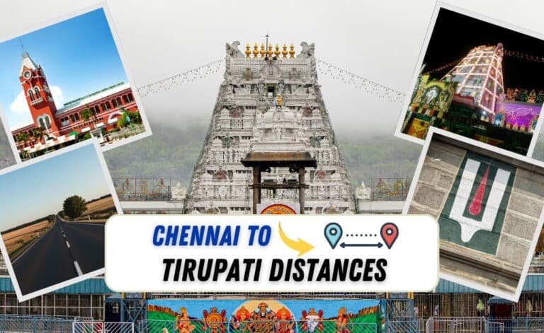 Chennai to Tirupati Distances and Car Tour Package Info