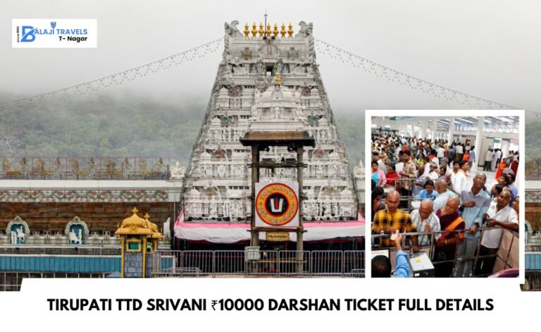 Tirupati TTD Srivani ₹10000 Darshan Ticket Full Details