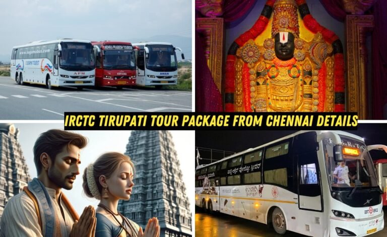 IRCTC Tirupati Tour Package from Chennai Details