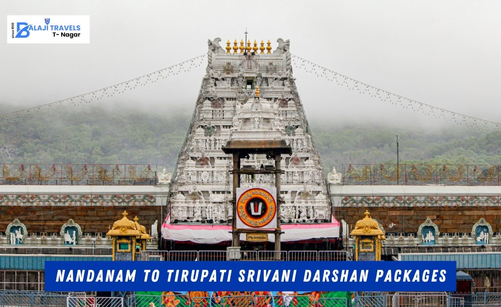 Nandanam to Tirupati Srivani Darshan Packages