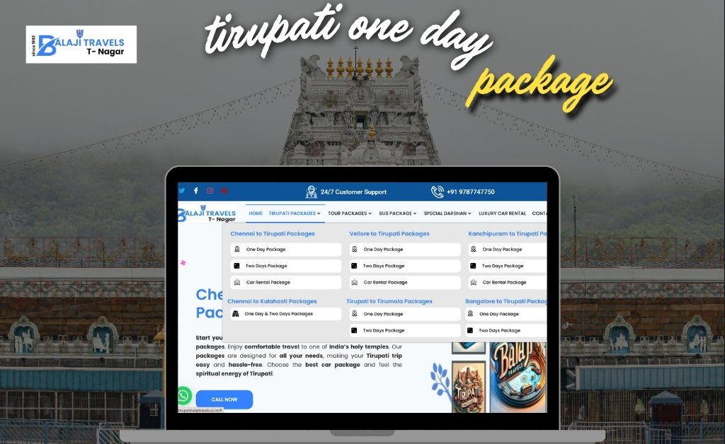 Online Booking for One Day Tirupati Package