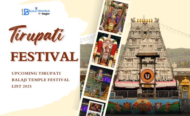 Upcoming Tirupati Balaji Temple Festival List 2025