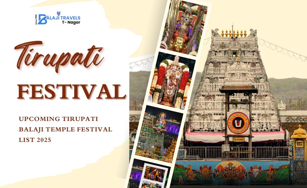 Upcoming Tirupati Balaji Temple Festival List