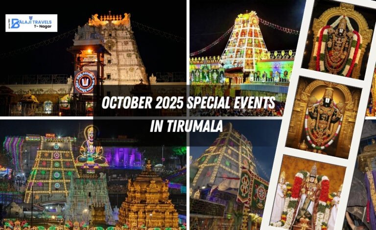 October 2025 Special Events in Tirumala and Utsavams