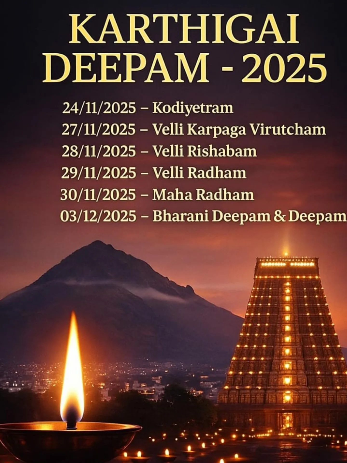 Tiruvannamalai Girivalam Trip