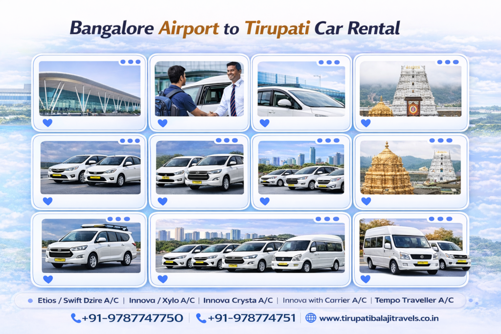 Bangalore Airport to Tirupati