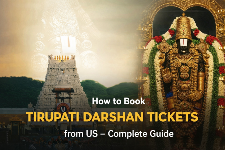 Book Tirupati Darshan Tickets from US
