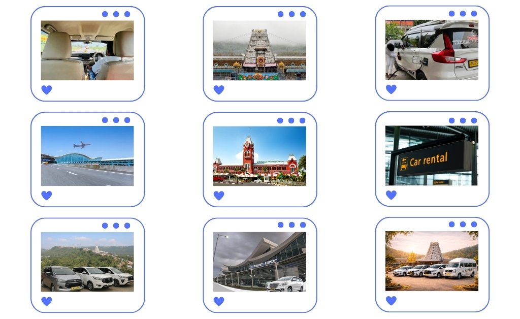 Chennai Airport to Tirupati Car Rental