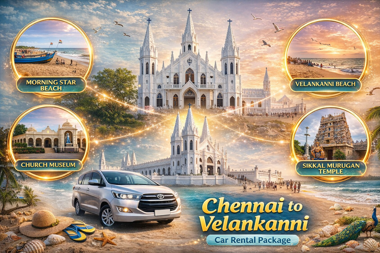 Chennai to Velankanni