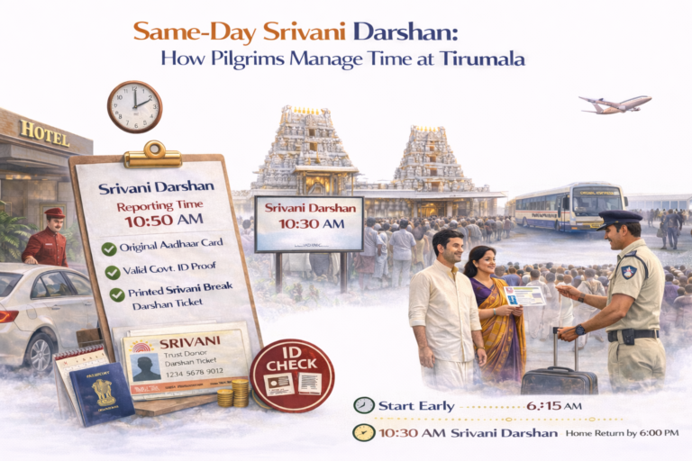 Srivani Darshan Same Day Time Planning at Tirumala Guide