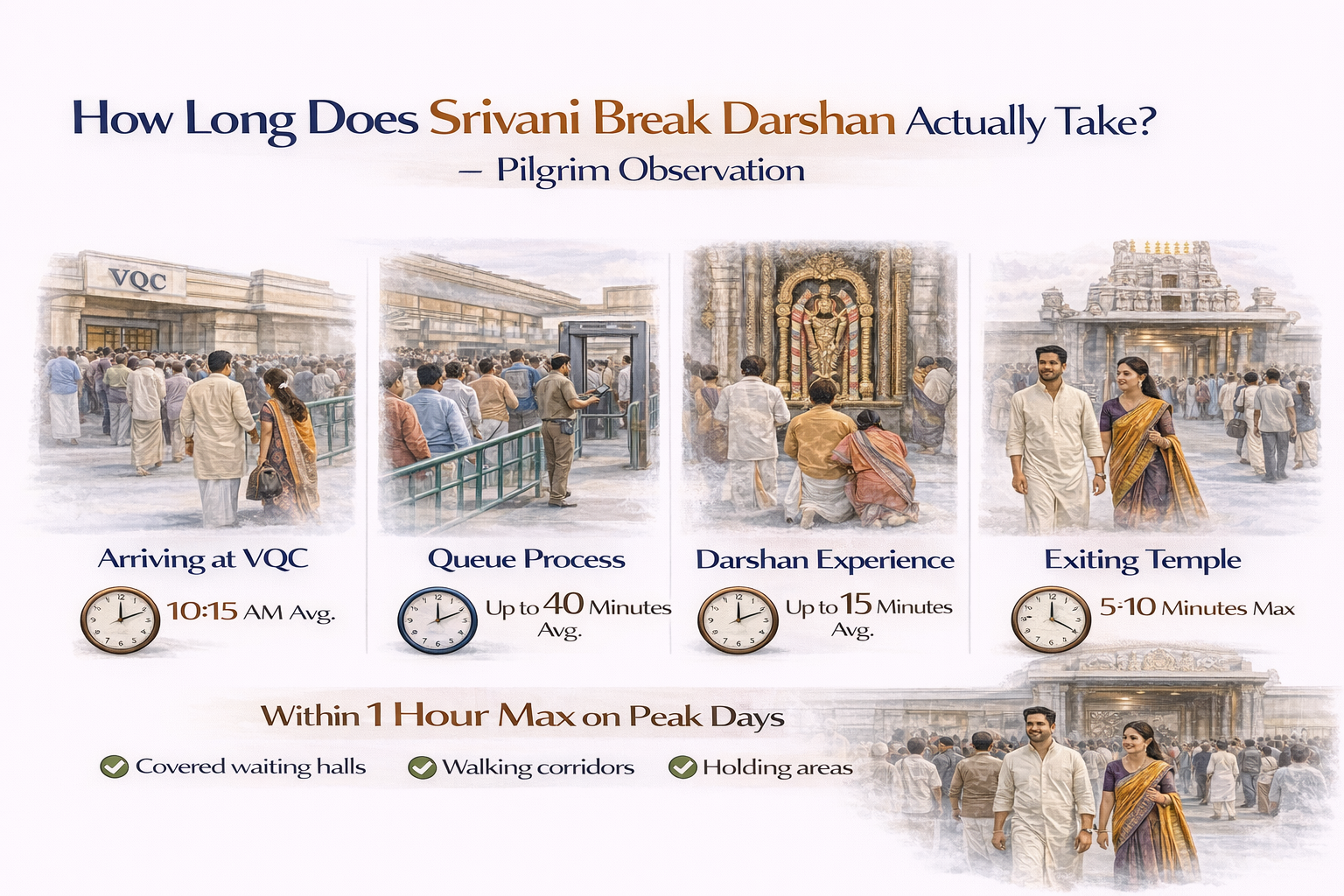 Srivani break darshan time