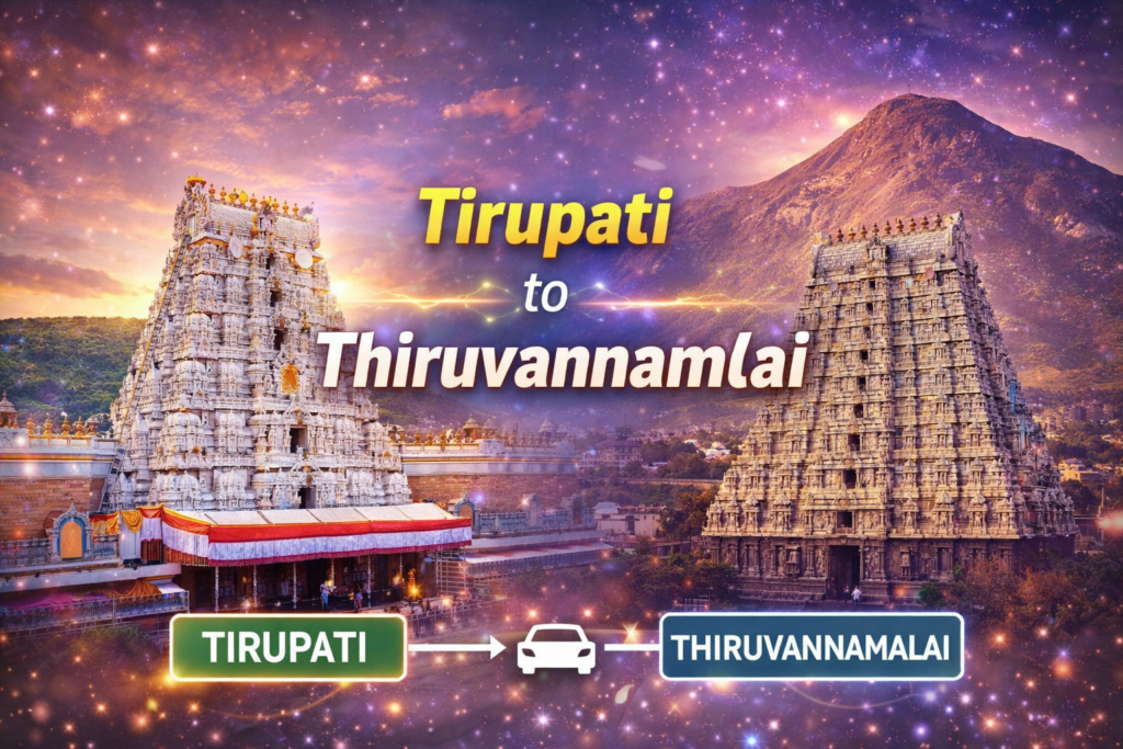 tirupati to thiruvannamalai