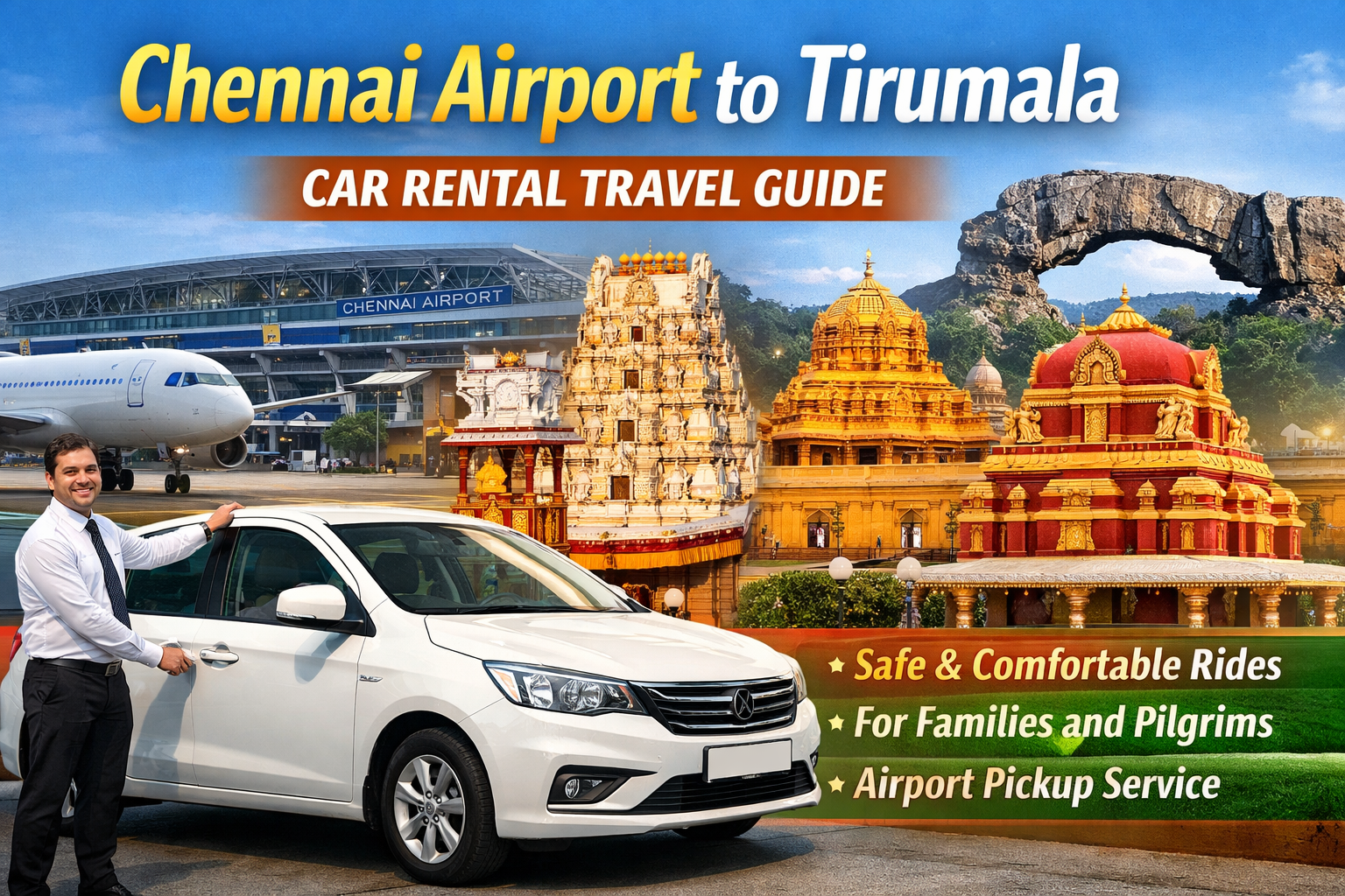 Chennai Airport to Tirumala Car Rental