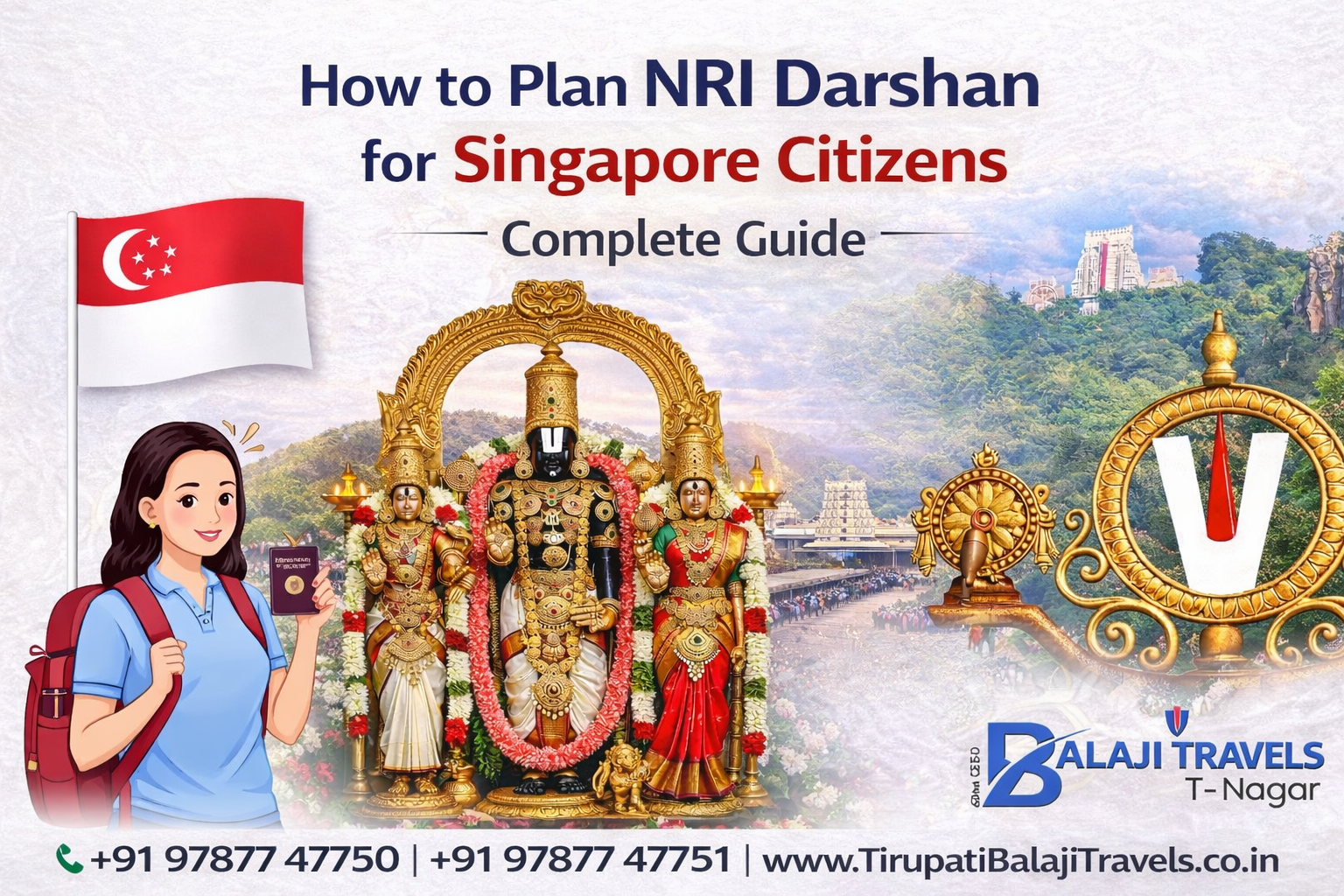 Plan NRI Darshan for Singapore Citizens