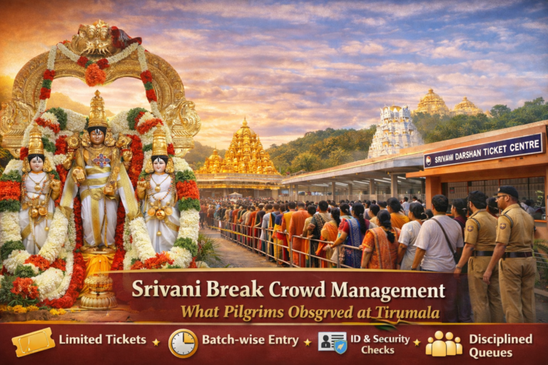 Srivani Break Crowd Management